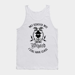 Wizard class rpg tabletop all summer break Tank Top